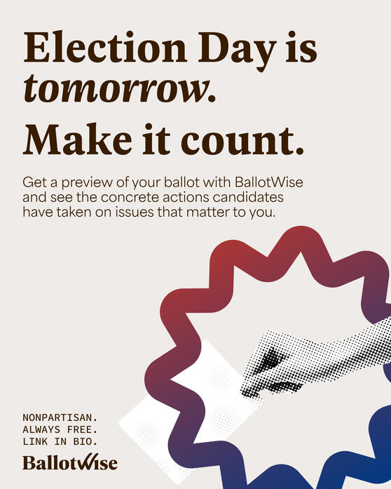 Election Day Graphic